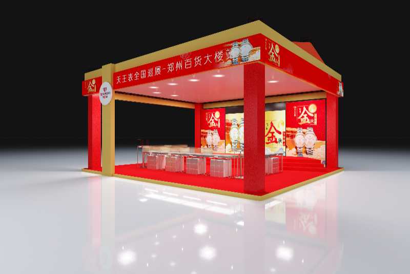 天王表truss架搭建效果图